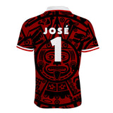 Playera Polo México Retro Personalizada