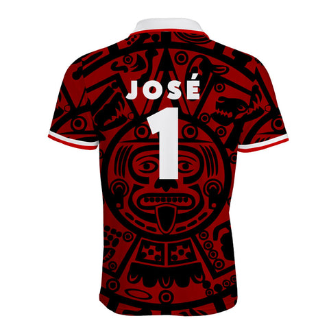 Playera Polo México Retro Personalizada