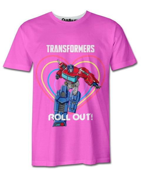 Playera Pijama Transformers Optimus Roll Out