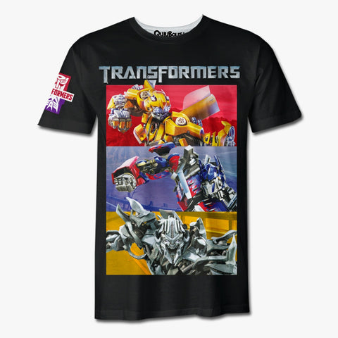 Playera Pijama Transformers Bumblebee, Optimus, Megatron