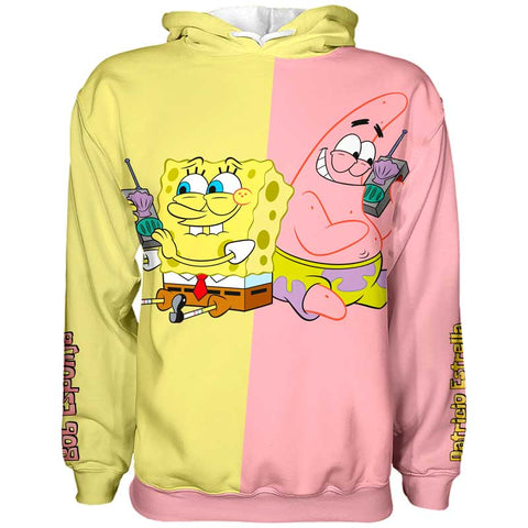 Sudadera Bob y Patricio Radios – QUIUBOLEE