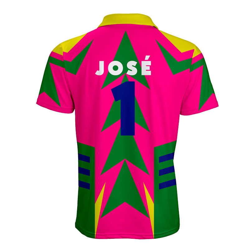 Camisa Polo Portero Retro Personalizada