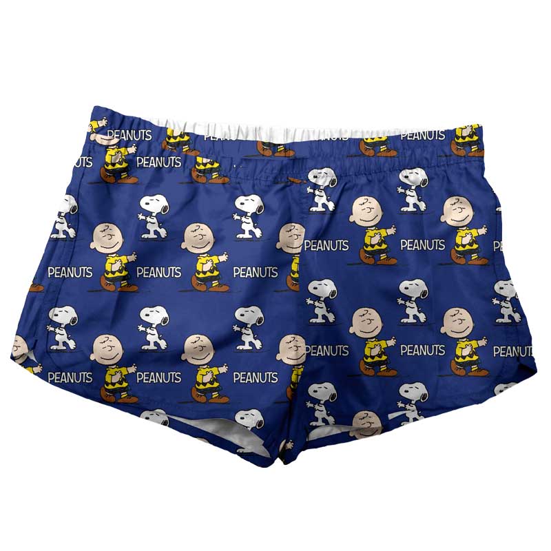 Short Pijama Snoopy, Charlie Brown Heart Friends