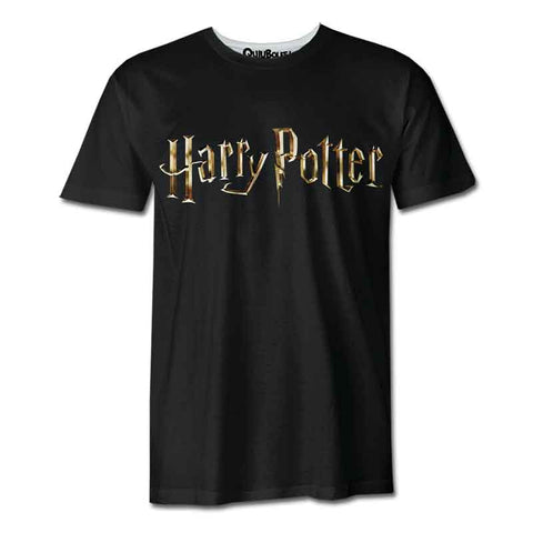Playera Pijama Harry Potter Logo Black
