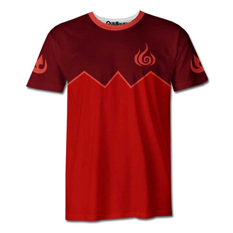 Playera Pijama Avatar Nación Del Fuego
