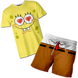 Conjunto Pijama Bob Esponja Enamorado