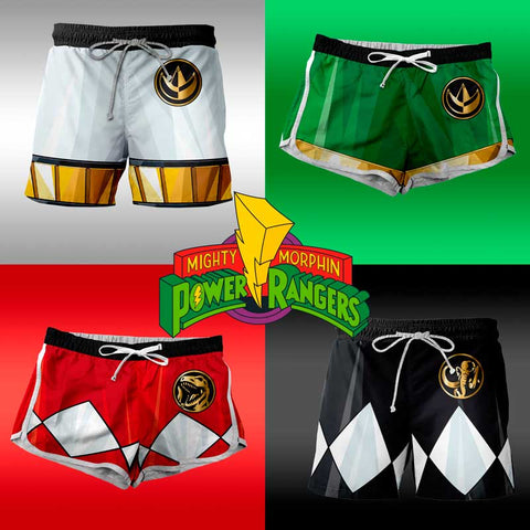 Short Pijama Mighty Morphin Power Rangers – QUIUBOLEE