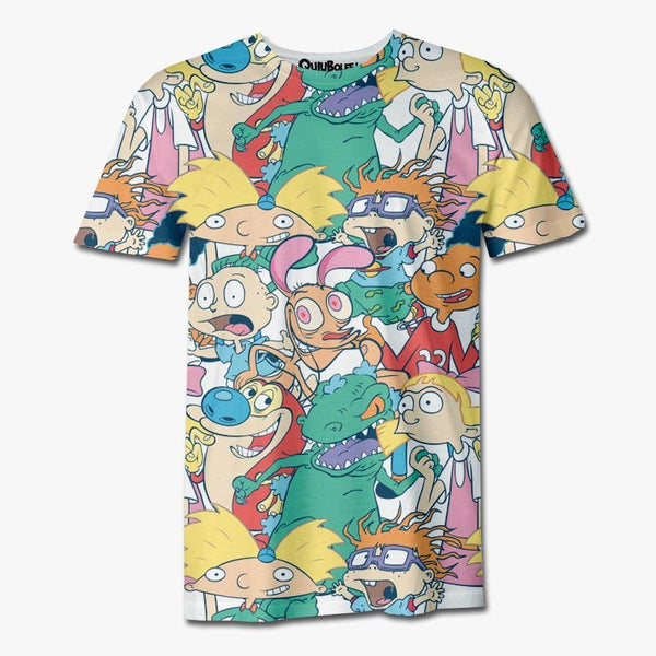 Playera Pijama Nicktoons - QUIUBOLEE