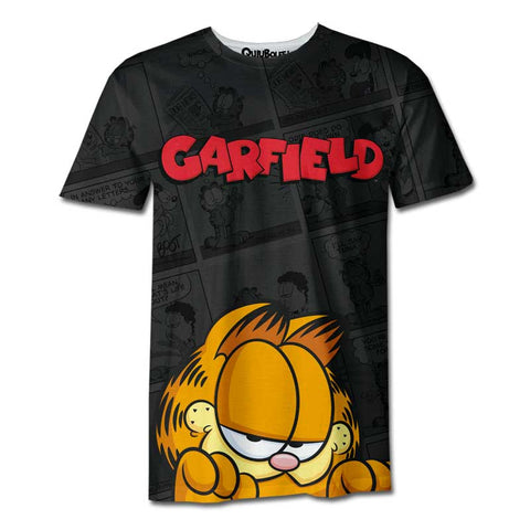 Playera Pijama Historieta Garfield