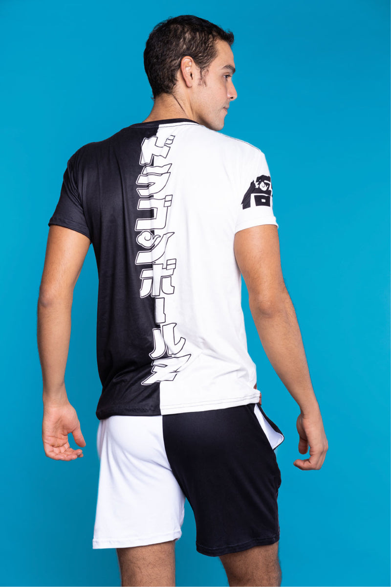 Conjunto Pijama Dragon Ball Goku Blanco y Negro