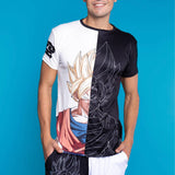 Conjunto Pijama Dragon Ball Goku Blanco y Negro