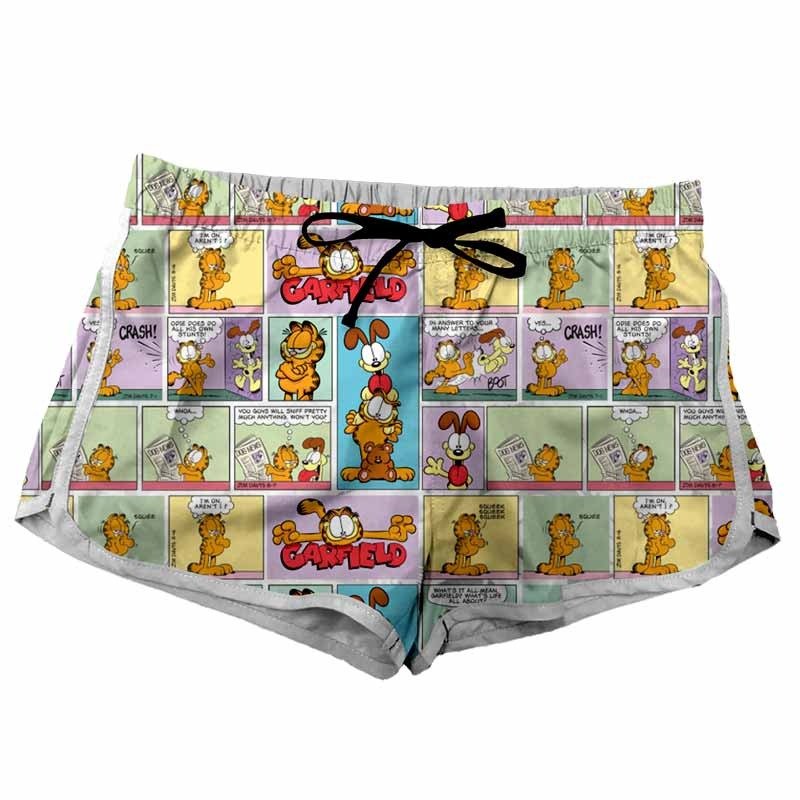 Short Pijama Garfield Historieta Mujer