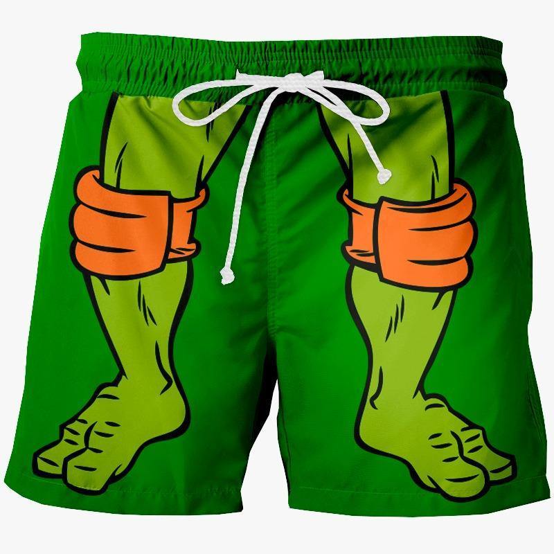 Short Pijama Tortugas Ninja Mikey - QUIUBOLEE