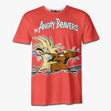 Playera Pijama Angry Beavers Fight