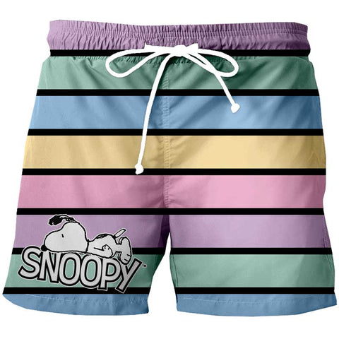 Short Pijama Snoopy Super Colors