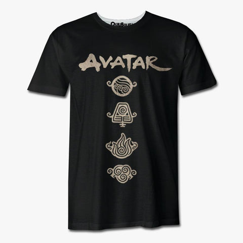 Playera Pijama Avatar 4 Naciones