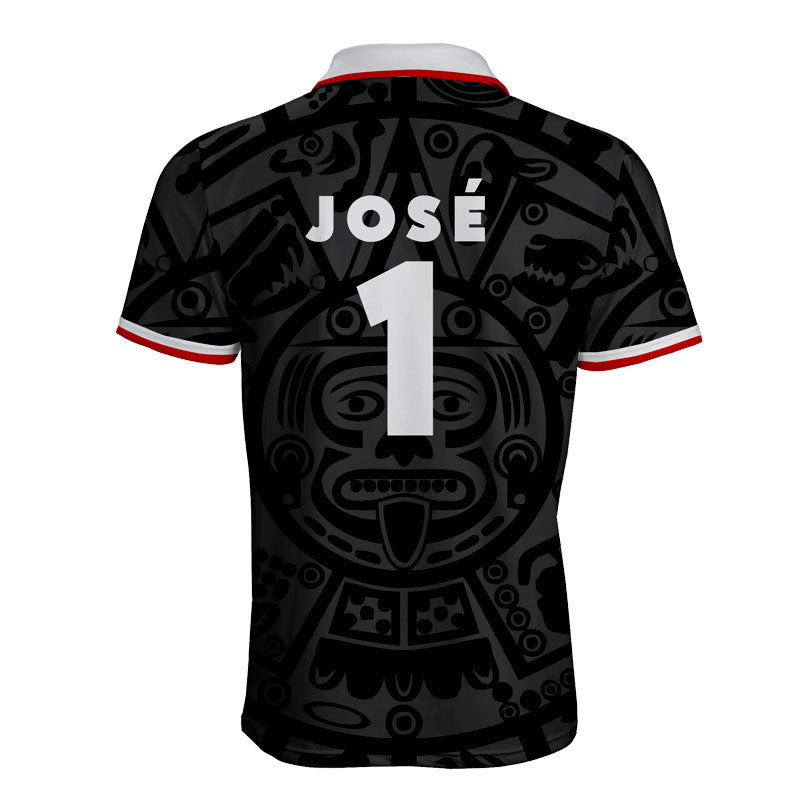 Playera Polo México Retro Personalizada