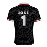 Playera Polo México Retro Personalizada