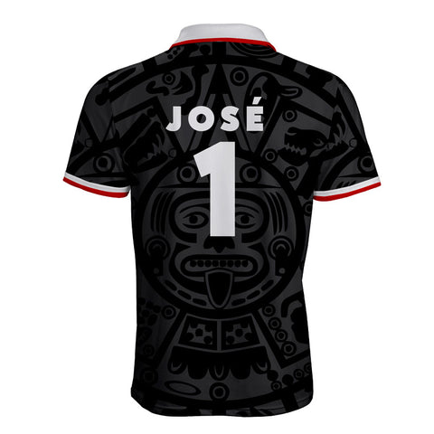 Playera Polo México Retro Personalizada