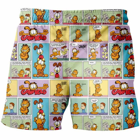 Short Pijama Garfield Historieta