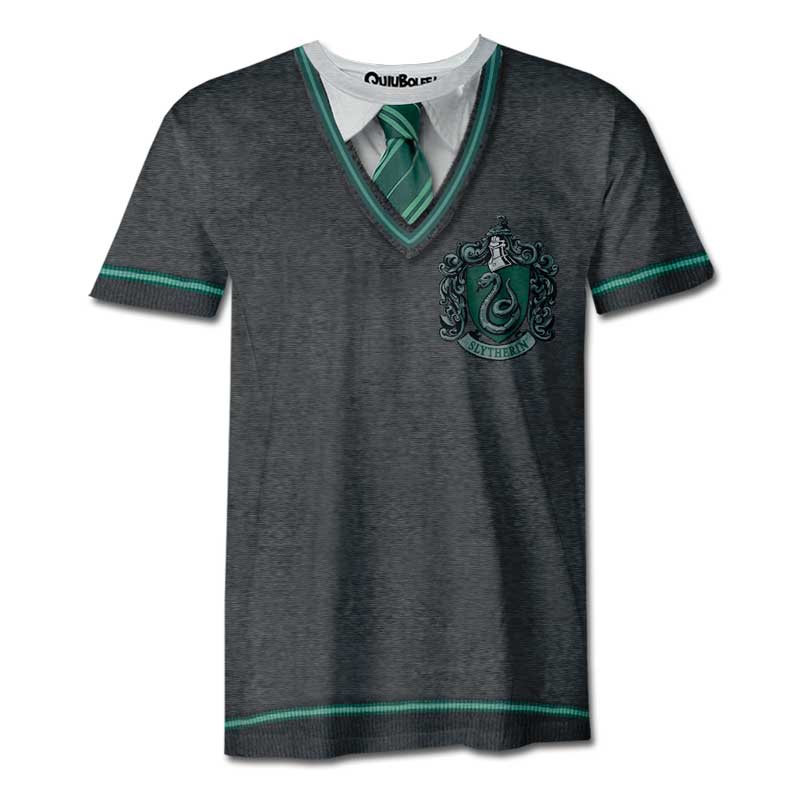 Playera Pijama Uniforme Slytherin