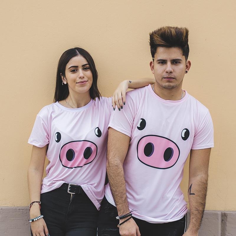 Playera Pijama Cerdito - Main Image