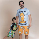 Short Pijama Garfield Wake Me