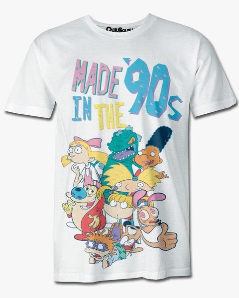 Playera Pijama Made In The 90`s Nickelodeon - QUIUBOLEE