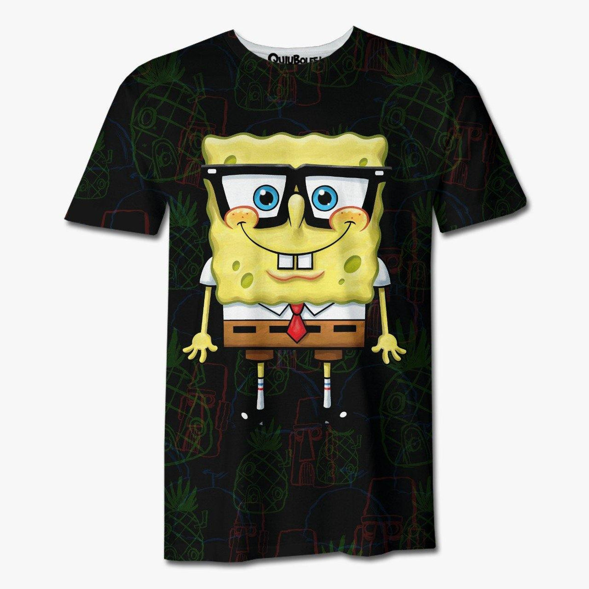 Playera Pijama Bob Esponja Lentes