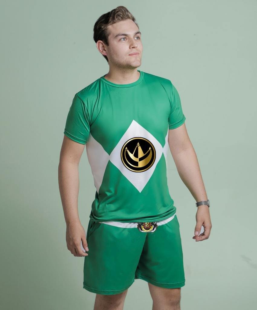 Playera Pijama Power Ranger Verde - QUIUBOLEE